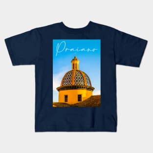 Praiano church Kids T-Shirt